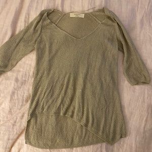 Zara Knit Tan Sweater - womens L
